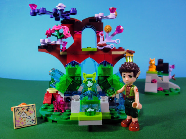 Set LEGO Elves 41076 Farran and the Crystal Hollow