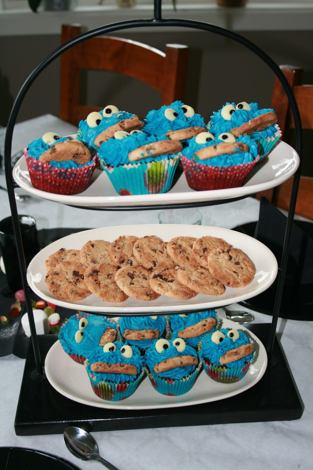 Mona's kjøkken, for det meste uten gluten, melk og egg Monstercookie