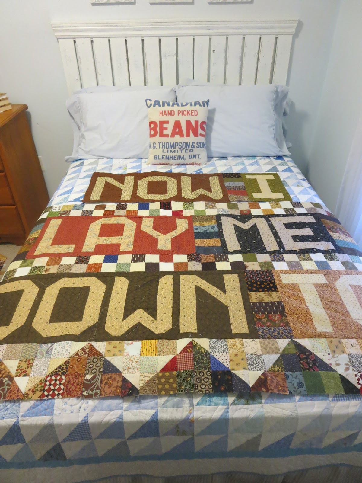 Sharon at Home ''Now I Lay Me Down to Sleep' Quilt