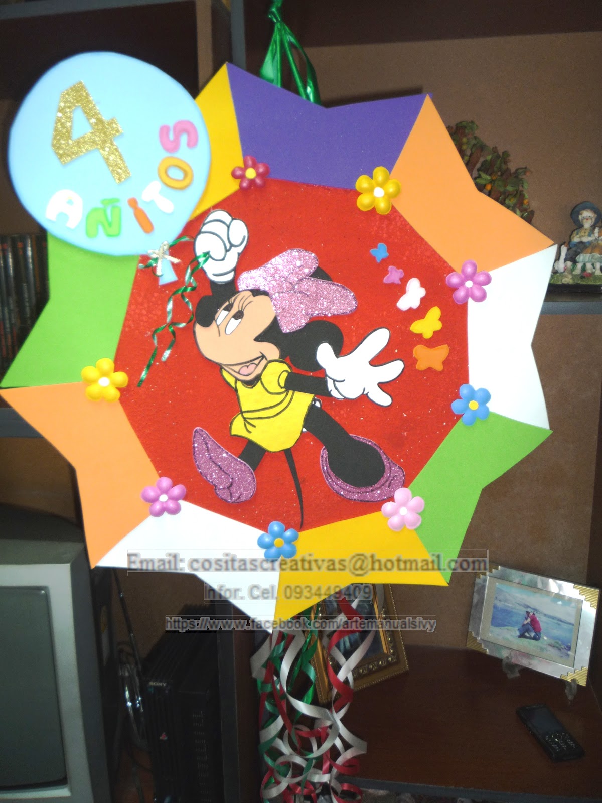 Arte y Manualidades Sivy: Piñata Tambor - Paso a Paso