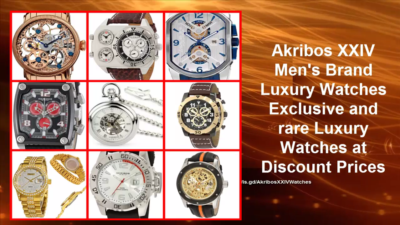 Akribos XXIV Watches
