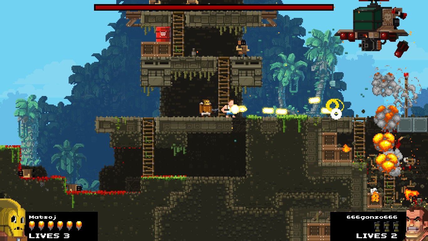 Broforce на андроид. Брофорс коммандос. брофорс робокоп. broforce боссы. broforce карта.