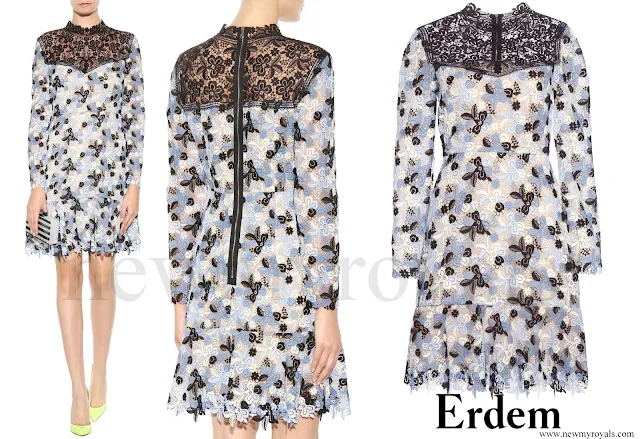 Princess Madeleine wore Erdem Rini Lace Dress