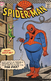 Spider man gordo