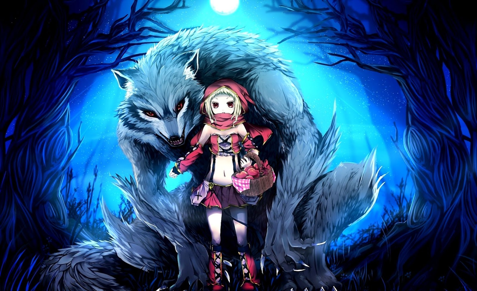 Little Red Riding Hood Wolf Anime