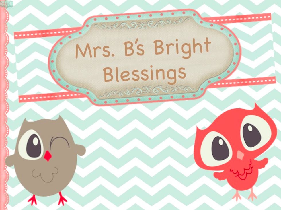 Mrs. B's Bright Blessings