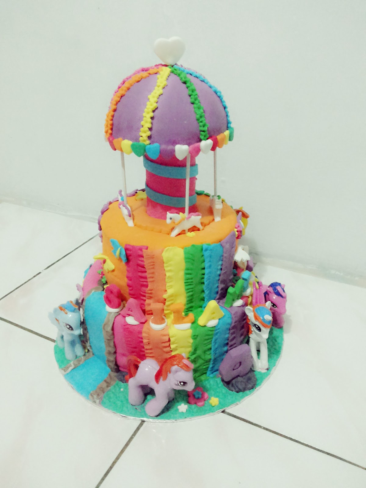 SAGITARIUS CAKE SHOP: KUE ULANG TAHUN LITTLE PONY