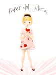 Valentine`s paper doll tutorial