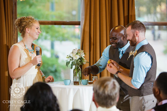 gay wedding ceremony | Corey Cagle Photography