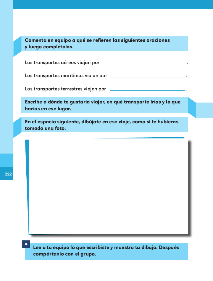 Los transportes español 2do bloque 5/ 2014-2015