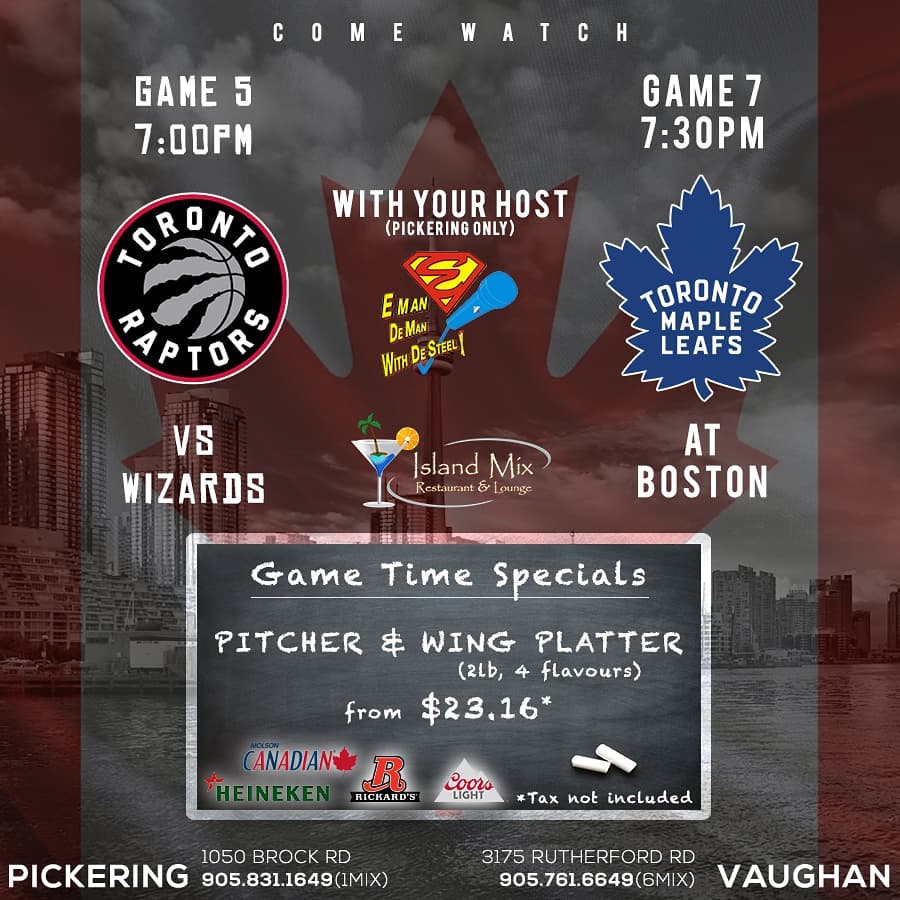 C.A. Confidential Game Time Island Mix, Pickering, ON Wed Apr 25th!