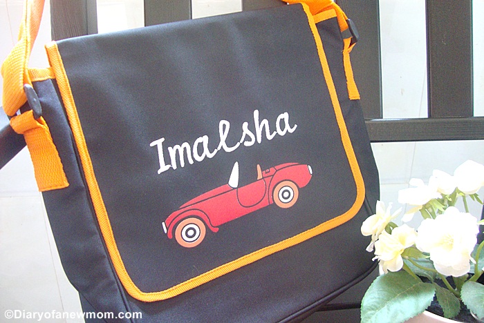 Personalized bags for kids from It’s My Bag 