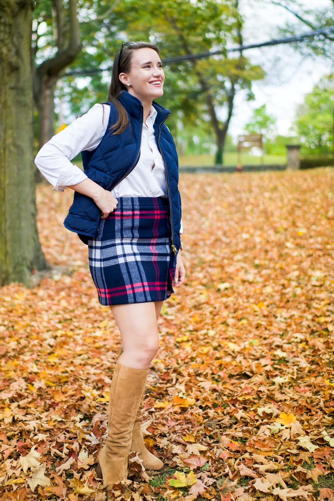 A Ruffle Plaid Skirt for Fall | New York City Fashion and Lifestyle ...