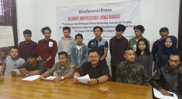 Aliansi Mahasiswa Jawa Barat Mendukung Pj Gubernur Jabar