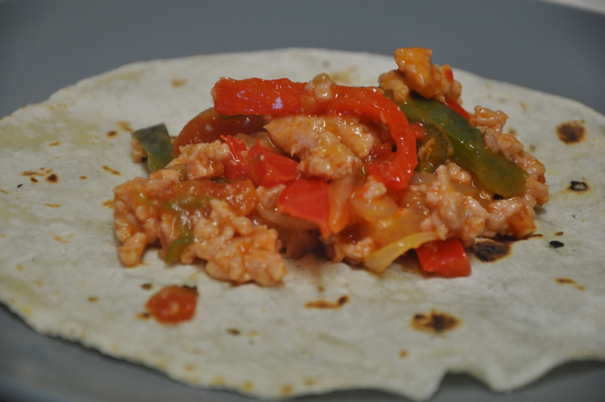 Hecho En Casa Fajitas Rellenas