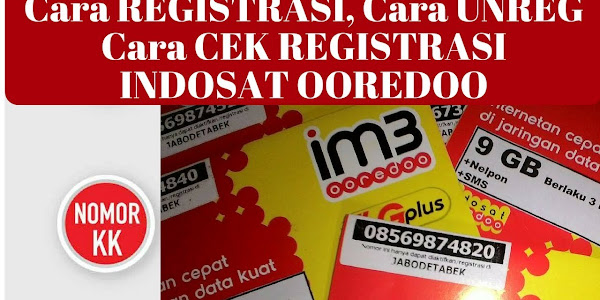 Cara Cek Registrasi Kartu Indosat Melalui Website