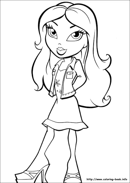 Bratz Coloring Pages Free For Kids >> Disney Coloring Pages