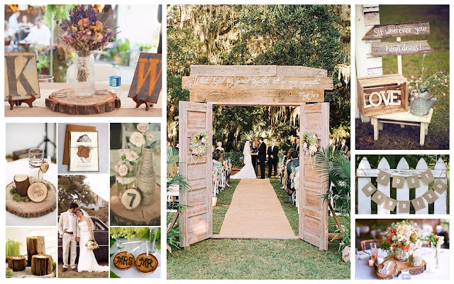 Tổ chức tiệc cưới theo phong cách rustic