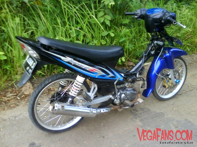 Kumpulan Modifikasi Jupiter Z Warna Hitam