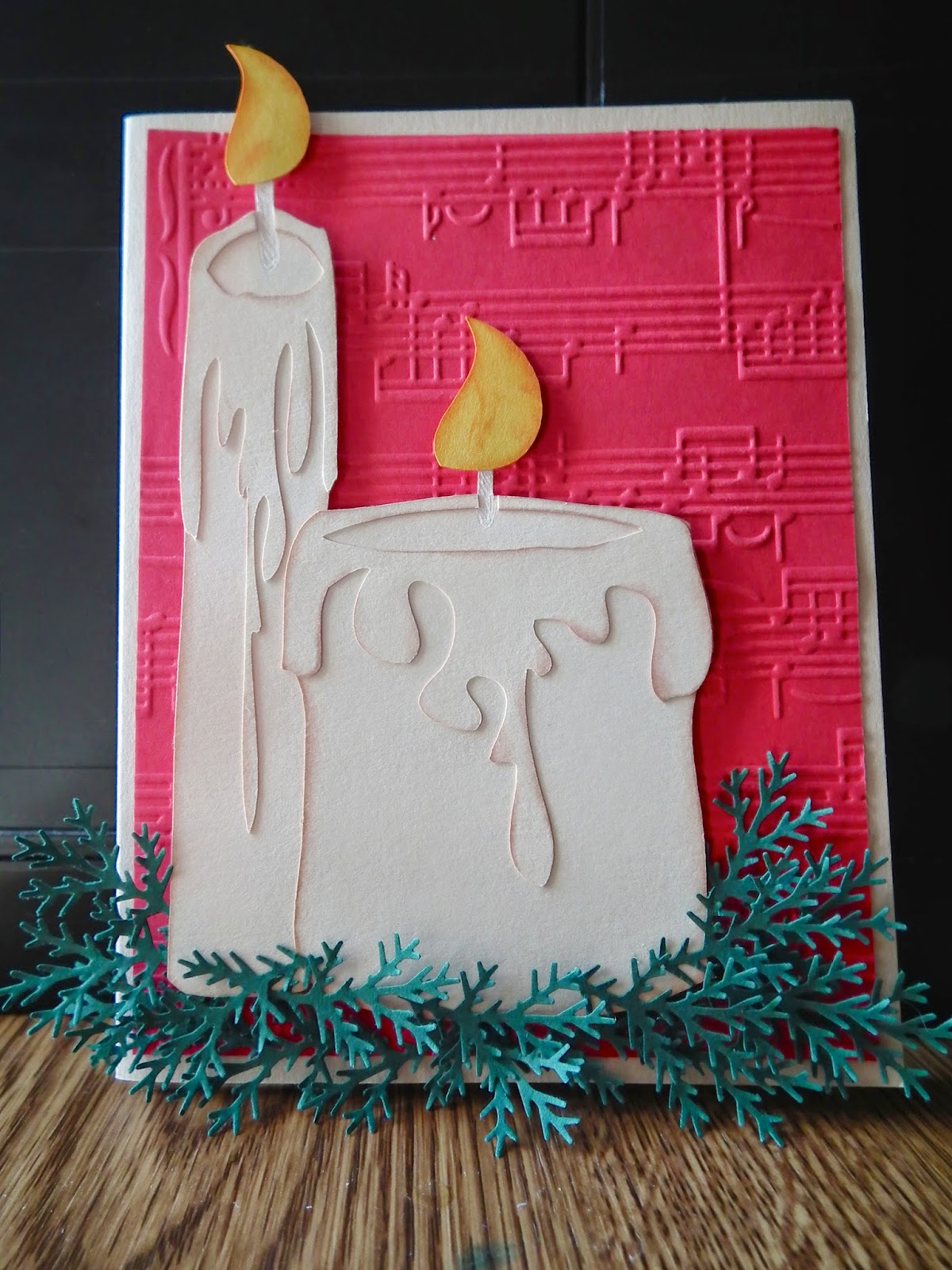 Crafty Card Tricks Candle Card