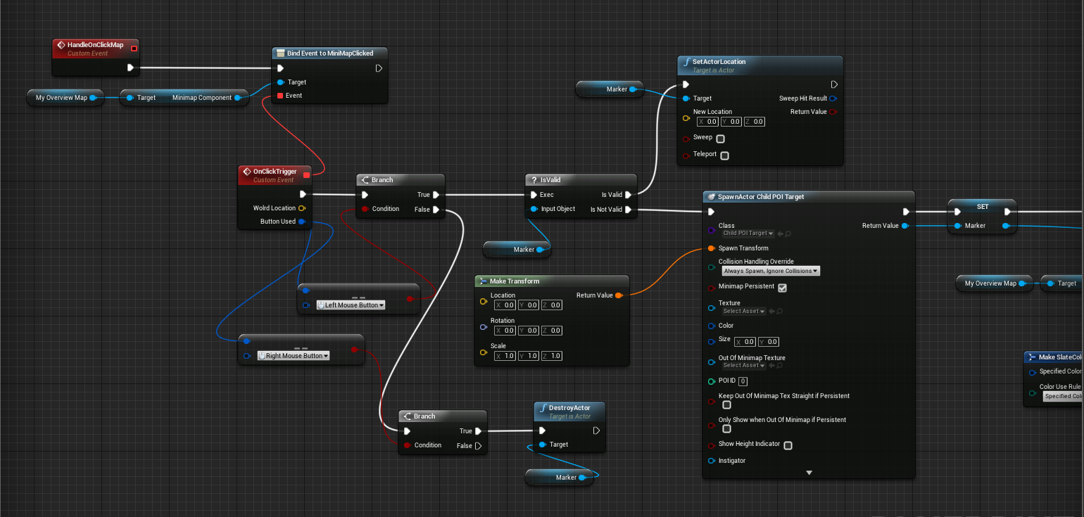 UE4 UMG Minimap - How To Make an Overview Map