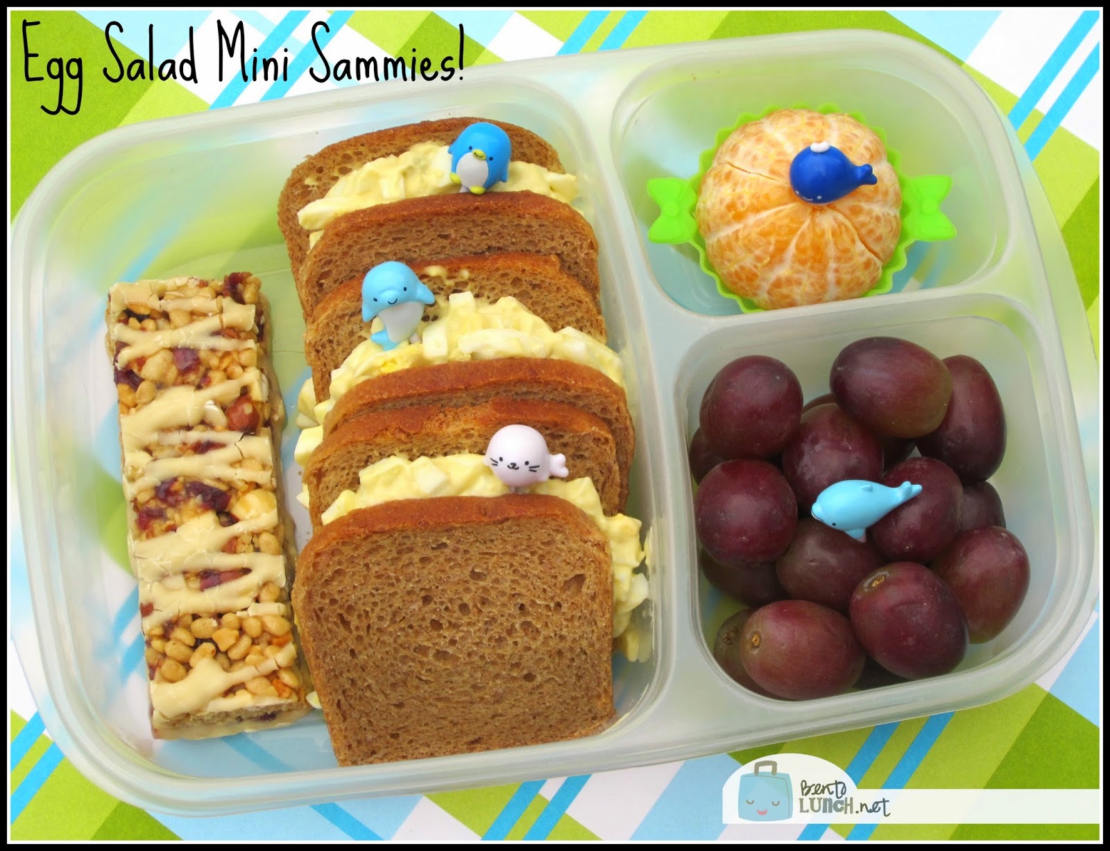 "Kid Approved" Eggland's Best Egg Recipe Bento