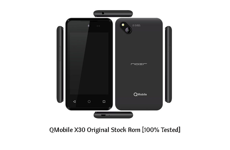 QMobile X30 MT6572 Scatter Firmware File [Tested]