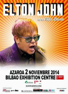 Elton John en Bilbao en Noviembre