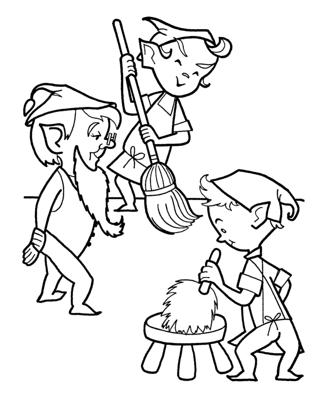 Christmas elf coloring pages coloring.filminspector.com