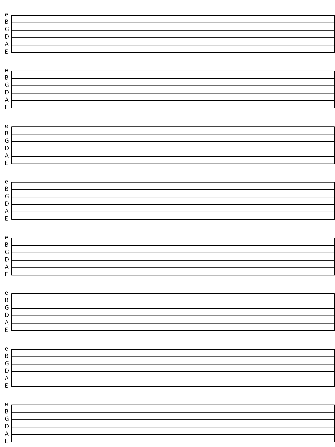 Blank Tab Sheets White Gold
