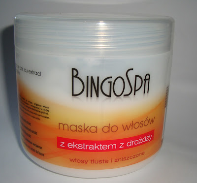 BingoSpa - maska do włosów z ekstraktem z drożdży - recenzja