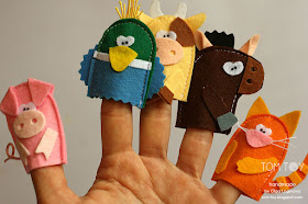 Handmade cloth quiet busy book for Sergio, felt puppets farm animals, развивающая книжка