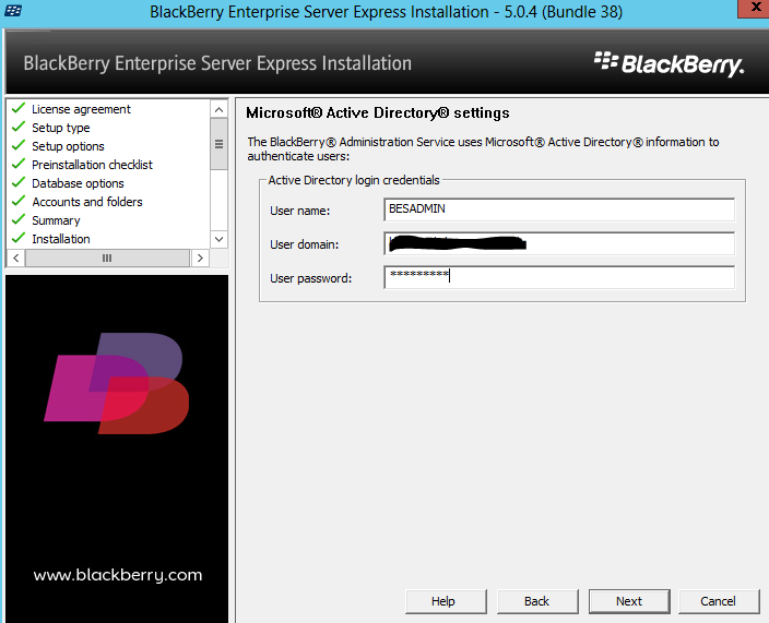 A Day in The Life of an Exchange Guy: Installing BES Express 5.0.4 on ...