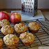 Cheddar Apple Soaked MultiGrain Muffins