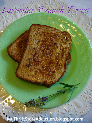Lavender French toast