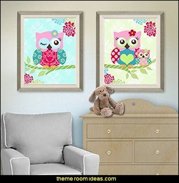 owl prints - owl posters -