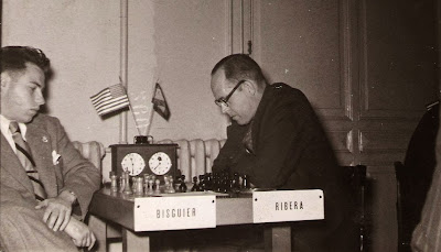 Partida de ajedrez Bisguier vs. Ángel Ribera