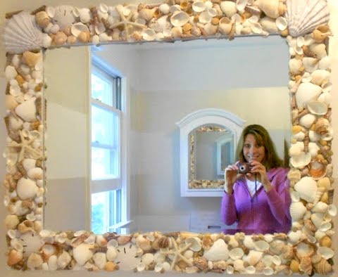 seashell mirror