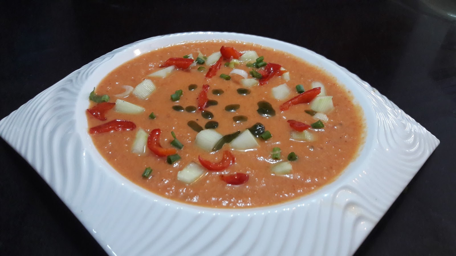 Low GI Cooking Roasted tomato and red pepper soup