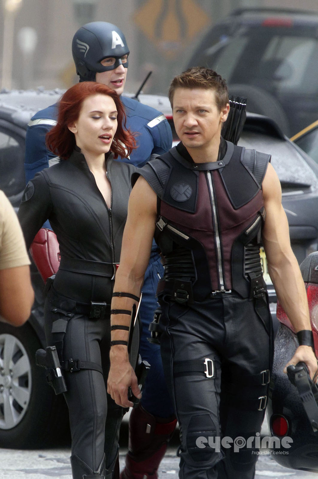 More Images From The Ny Set Of The Avengers Featuring
