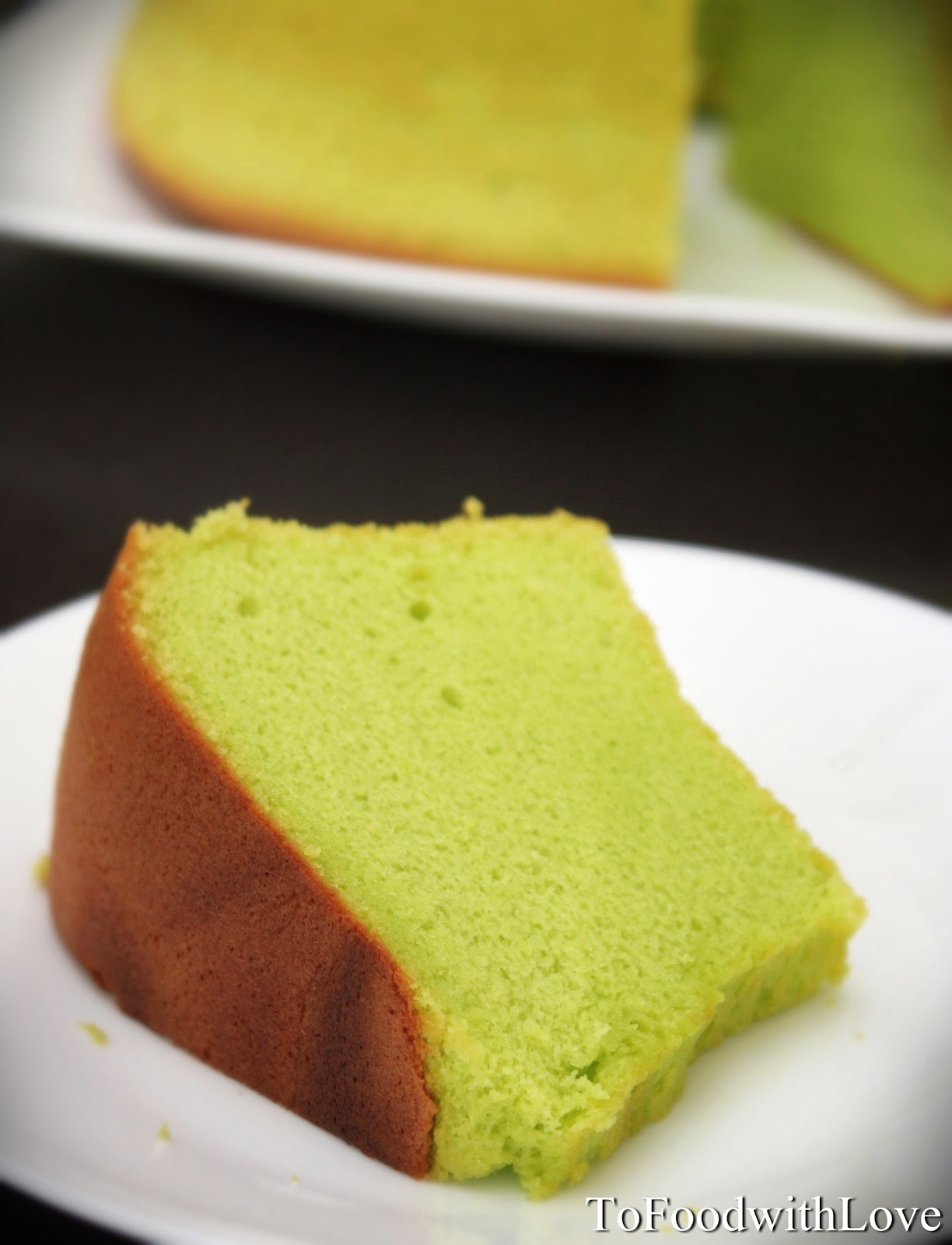 To Food with Love: Durian Chiffon Cake