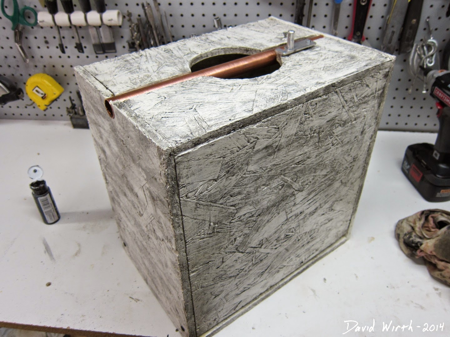 Folding Tool Box Nail Gun Case