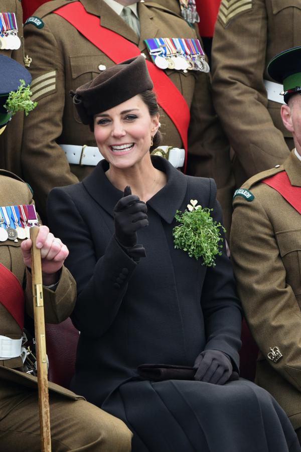 Kate Middleton attends St Patrick's Day Parade