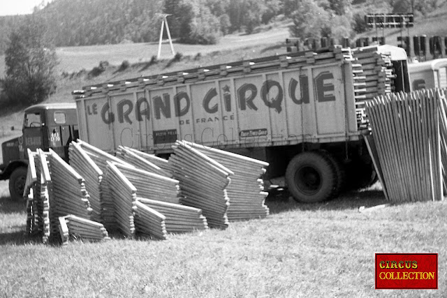 Le Grand Cirque de France 1962 Photo Hubert Tièche     Collection Philippe Ros 