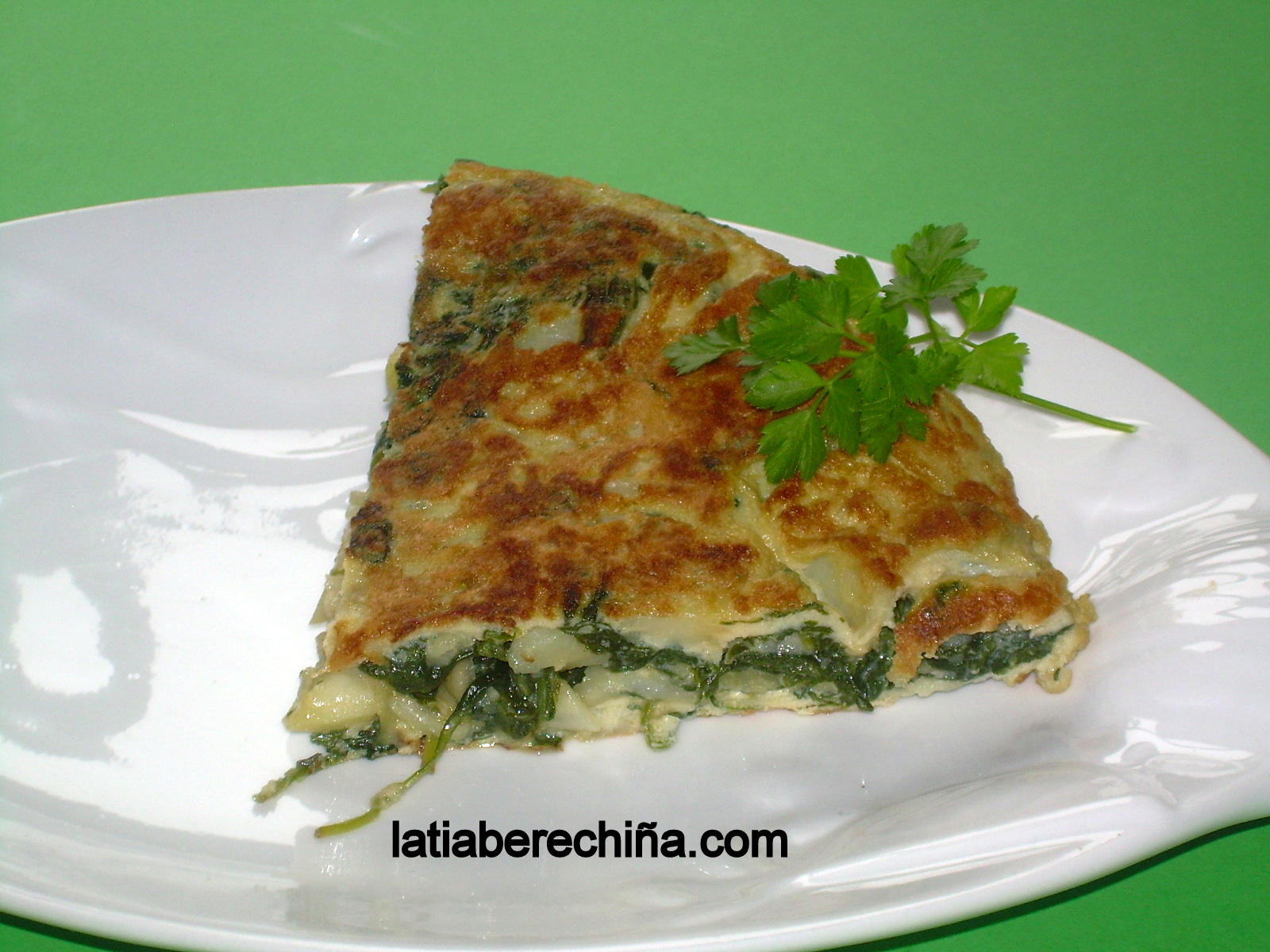 El blog de la tia Berechiña Tortilla de espinacas.