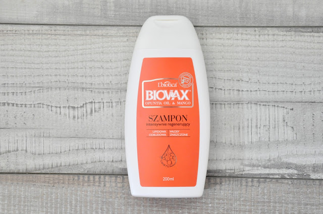 szampon, odżywka i maska l'biotica biovax opuntia oil & mango
