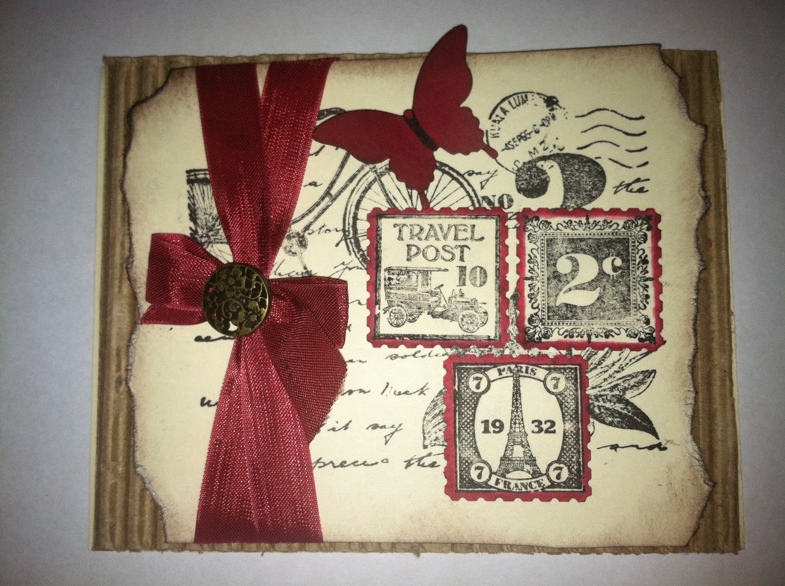 Carol's Crafty Pig: These cards are made with the Postage ...