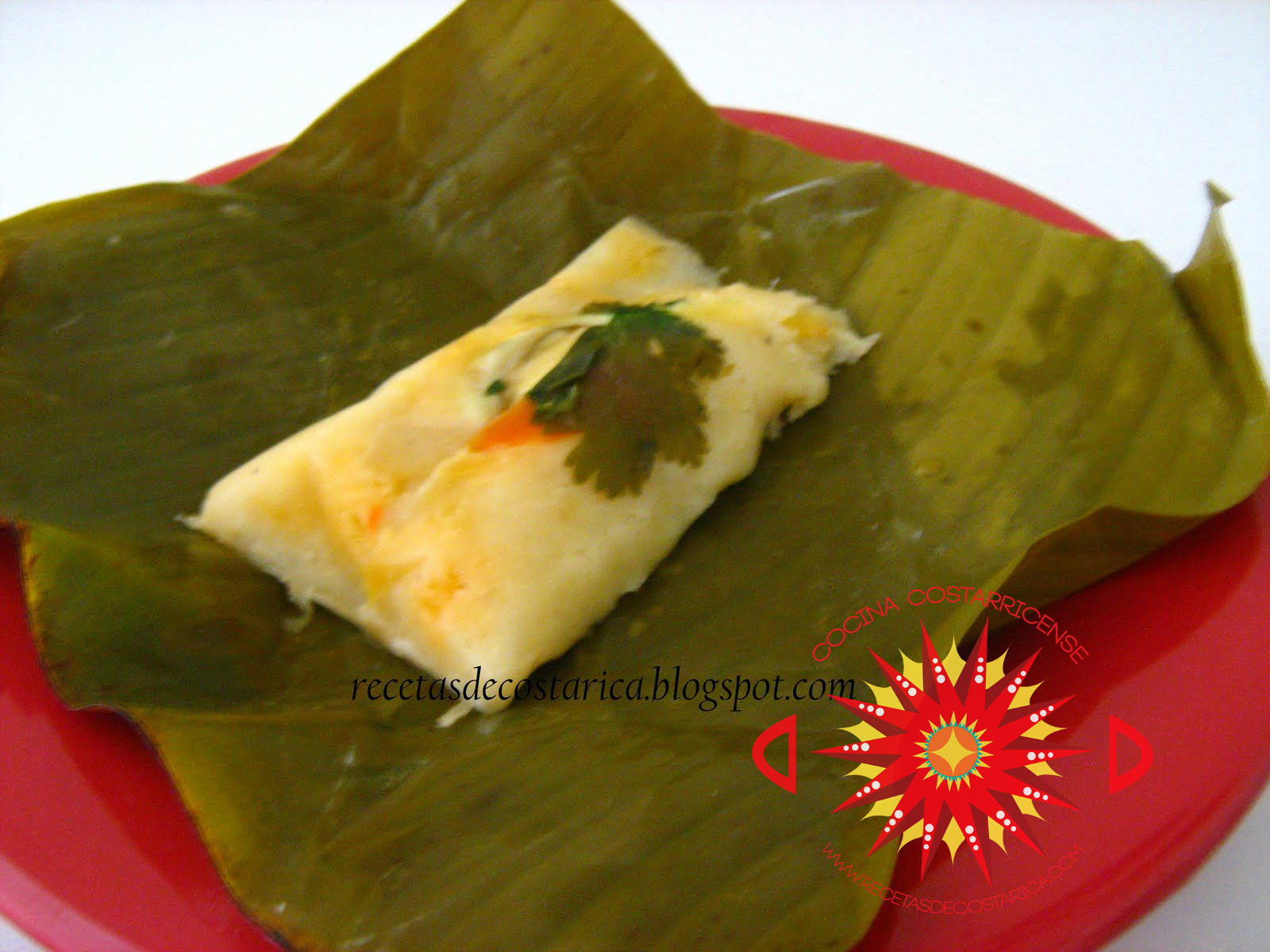 Cocina Costarricense tamales de yuca