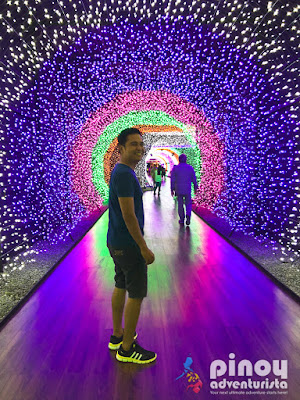 Resorts World Manila Christmas Lights Tunnel Walkway