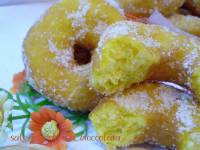 ciambelle dolci alla zucca.....